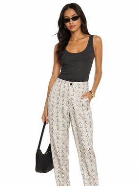 Silk RAG & Bone  casual dress pants 4 floral geometric print